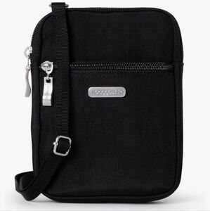 Baggallini Women's Essential Mini Crossbody Bag Black